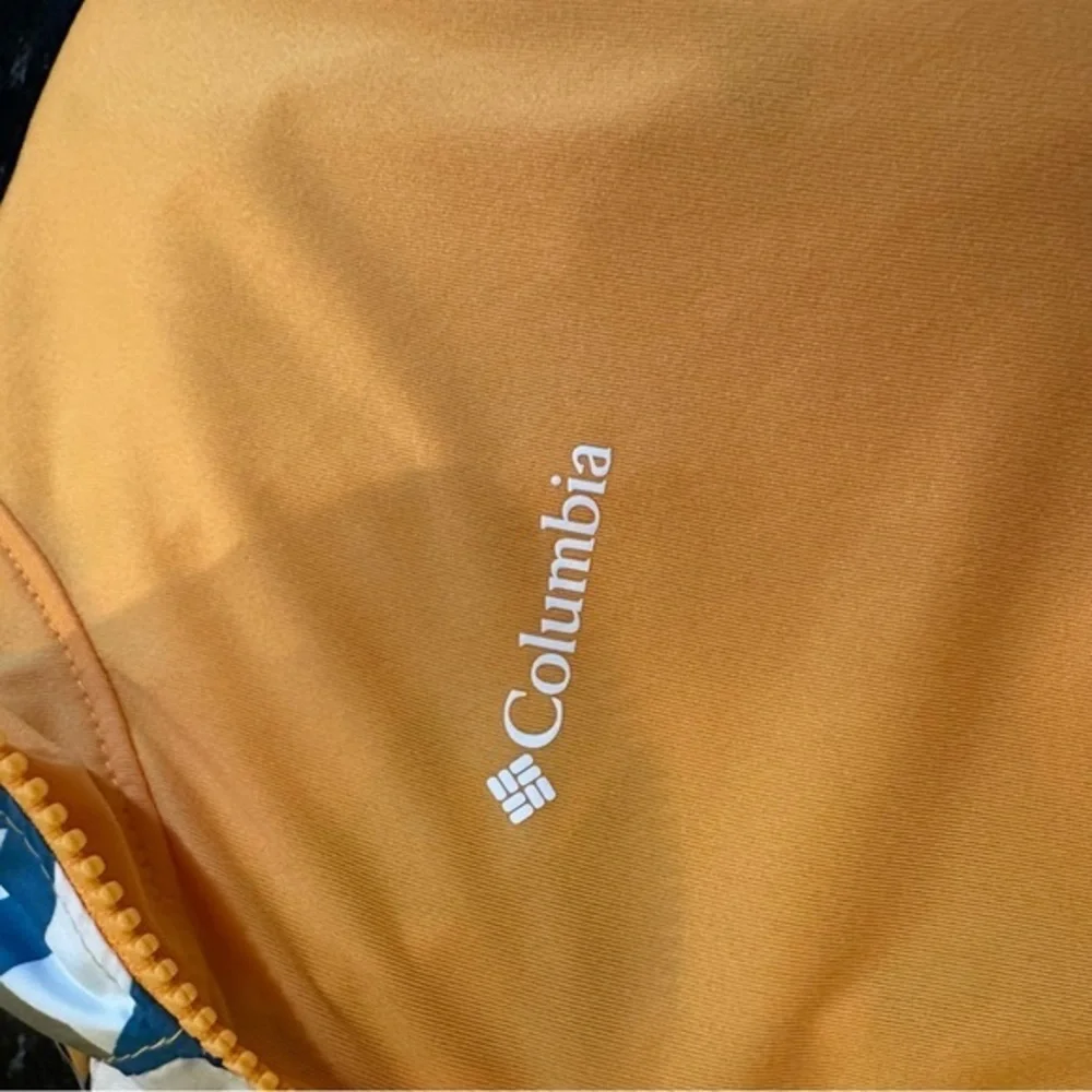 Columbia Pixel Grabber Youth‎ Size Large Girls Reversible Hooded Jacket Colorful